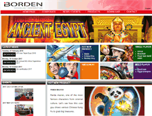 Tablet Screenshot of borden.com.tw